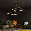 Versatile Chandelier Light NELYA M golden 3000K for Every Occasion