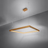 Bright Sollux Lighting NELYA M golden 4000K Ceiling Light