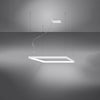 Stylish Sollux Lighting NELYA M White 4000K Pendant Light
