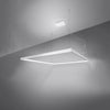 Contemporary Sollux Lighting NELYA M White 4000K Hanging Light
