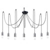 Elegant pendant lighting with Sollux Lighting NESO 7 design.
