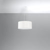 Ceiling light fixture Sollux Lighting Chandelier OTTO 50 White
