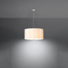 Pendant light fitting Sollux Lighting Chandelier OTTO 50 White
