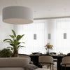 Universal pendant light fitting for diverse interiors Chandelier OTTO 70 white