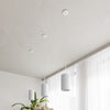 Chic ceiling lamp for dining and bedroom areas Chandelier OTTO 70 white