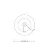 Ceiling light fixture Sollux Lighting RIO 2 3000K LED
