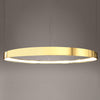 RIO 78 Polished Gold LED Ceiling Light Fixture by Sollux Lighting
