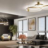 Elegant Hanging Lights RIO 78 Polished Gold LED 3000K
