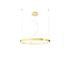 Modern Pendant Light Sollux Lighting Chandelier RIO 78 Polished Gold
