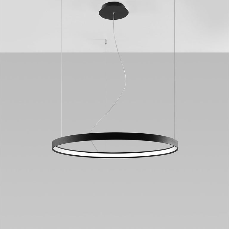 Sollux Lighting Chandelier RIO 78 Black 3000K