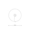 Modern LED Sollux Lighting RIO 78 Black 3000K chandelier
