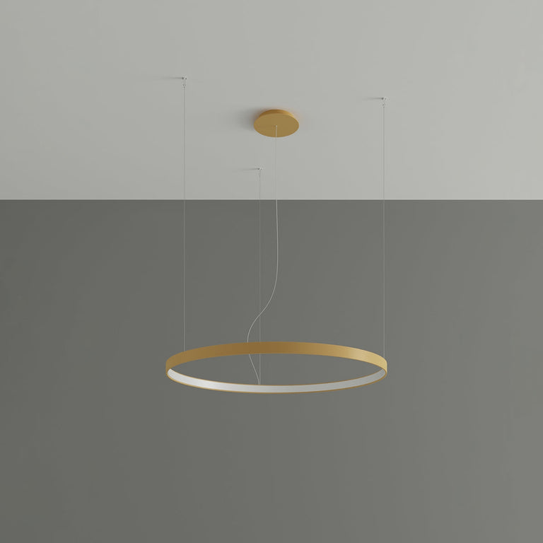 Sollux Lighting Chandelier RIO 78 Golden LED 3000K