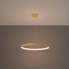 Stunning chandelier light for contemporary spaces – Sollux Lighting RIO 78 Golden.
