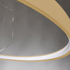 Unique modern chandelier lighting – Sollux Lighting RIO 78 Golden LED 3000K.
