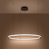 Stylish ceiling light fixture with RISA 80 Black LED design.
