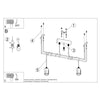 Hanging lights Sollux Lighting Chandelier SALAMANCA 2 black