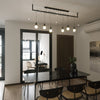 Ceiling light fixture Sollux Lighting Chandelier SALAMANCA 2 black