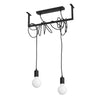 Modern chandeliers Sollux Lighting Chandelier SALAMANCA 2 black