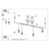 Perfect for creating a stylish, sophisticated interior Chandelier SALAMANCA 4 black