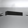 Bedroom chandelier Sollux Lighting Chandelier SANTA 120 black