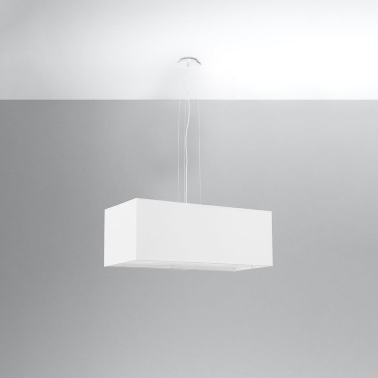 Sollux Lighting Chandelier SANTA BIS 80 White