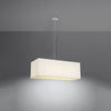 Stylish Sollux Lighting Chandelier SANTA BIS 80 White pendant ceiling light
