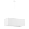 Modern Sollux Lighting Chandelier SANTA BIS 80 White ceiling light fixture
