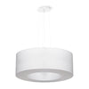 Modern white chandelier light Sollux Lighting SATURNO 50
