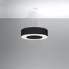 Contemporary chandeliers Sollux Lighting Chandelier SATURNO 70 black