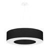 Modern ceiling lamps Sollux Lighting Chandelier SATURNO 70 black