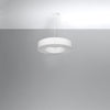 Chandelier SATURNO SLIM 50 white stylish chandelier light
