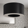 Modern chandeliers Sollux Lighting Chandelier SATURNO SLIM 70 black