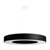 Modern ceiling lamps Sollux Lighting Chandelier SATURNO SLIM 70 black