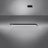 Stylish Sollux Lighting Chandelier Tuula L Black 4000K