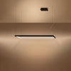 White ceiling light Sollux Lighting Chandelier TUULA L black 3000K