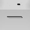 Elegant Ceiling Light Fixture:  TUULA M black 4000K