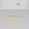 Elegant Pendant Light for Chic Interiors: TUULA M golden 3000K
