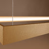 Sleek Ceiling Light Fixture: TUULA M golden 3000K