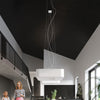 Contemporary ceiling lamps for kitchen Sollux Lighting Chandelier URANO 60 white