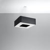 Pendant ceiling lights Sollux Lighting Chandelier URANO 60 black