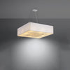 Ceiling lamp for bedroom Sollux Lighting Chandelier URANO 80 white