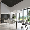 Bedroom chandelier Sollux Lighting Chandelier URANO 80 white