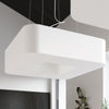 Hanging lights Sollux Lighting Chandelier URANO 80 White
