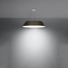 Ceiling light fixture Sollux Lighting Chandelier VEGA 70 black
