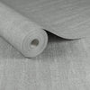 Graham & Brown Chenille Grey and Silver Wallpaper close view picture of the wallpaper roll