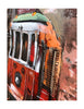 Stylish City Streetcar wall art for home decoration
