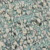 Soft furnishings, Scatterbox cushions with a timeless Azure Blue herringbone design.