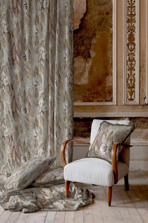 Cottonopolis Eyelet Curtains Pink Quartz