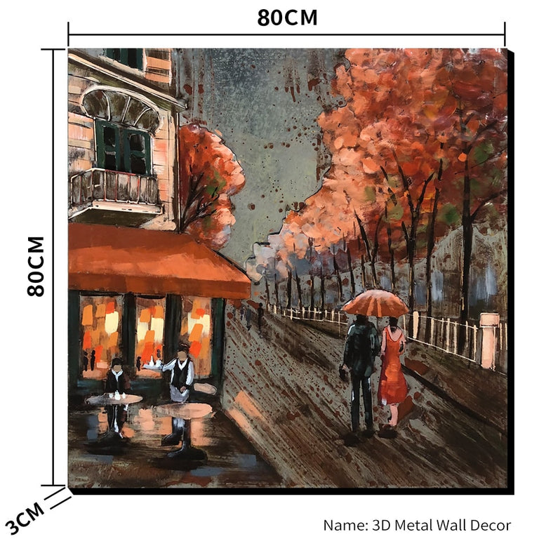 Couple in Paris Wall Art