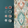 Graham & Brown Daraee Tapestry Multi Wallpaper picture with paint colors that will perfectly fit to this wallpapers